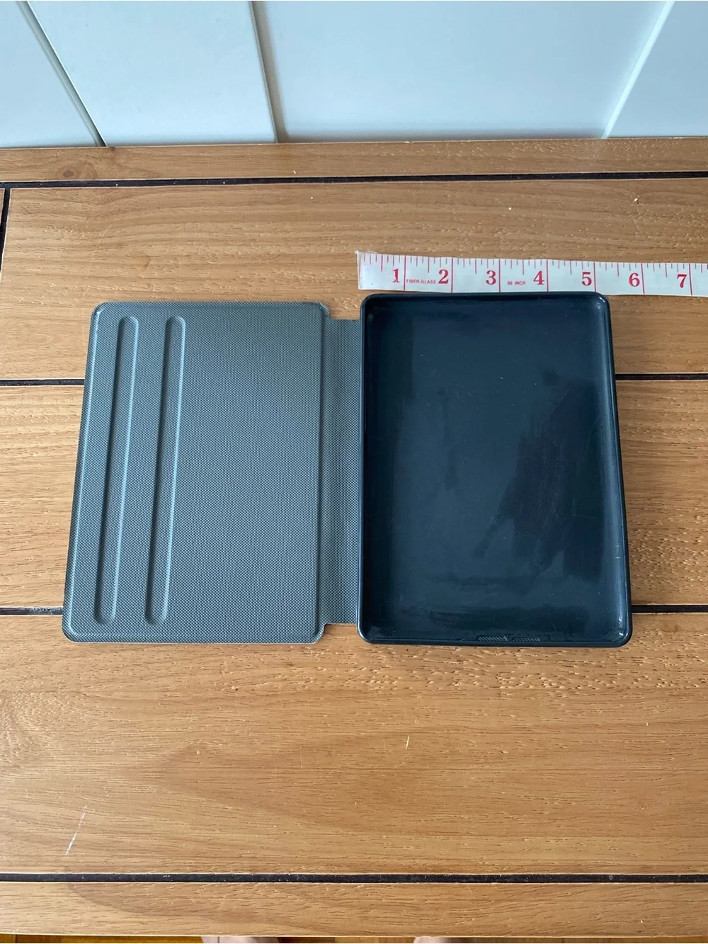 Floral Tablet Case with Stand Folio Cover for 7–8” Tablet or eReader Garden